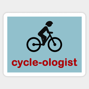 Cycle-Ologist Sticker